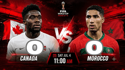 Morocco vs Canada —World Cup: Live score and match stats 