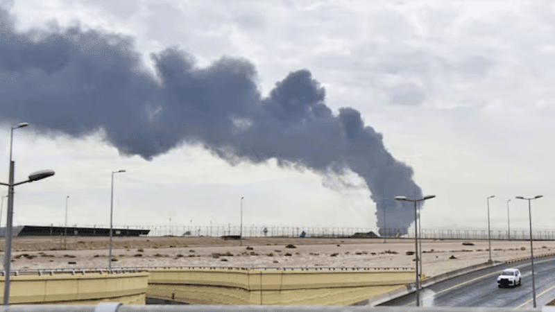 Iranian drone strike triggers fire at Kuwait International Airport