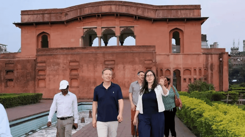 US Special Envoy Charles Harder visits Lalbagh fort during Dhaka tour