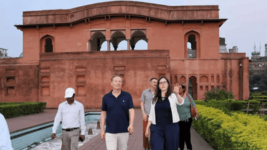 US Special Envoy Charles Harder visits Lalbagh fort during Dhaka tour