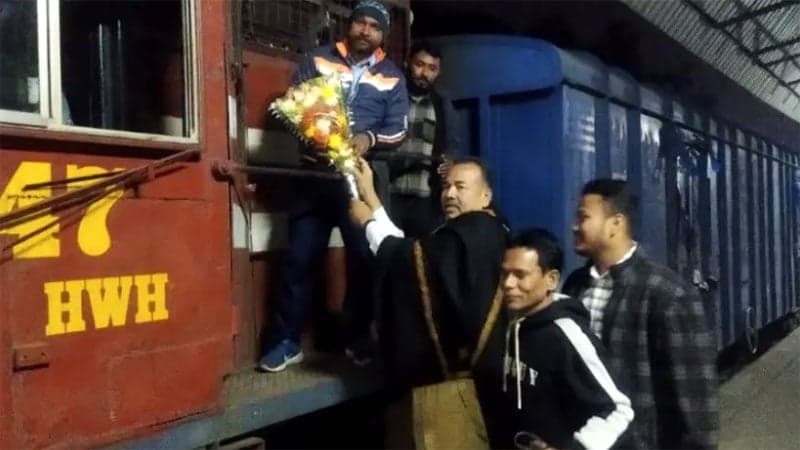 2,450 MT of Indian rice arrive via Darshana Railway Port