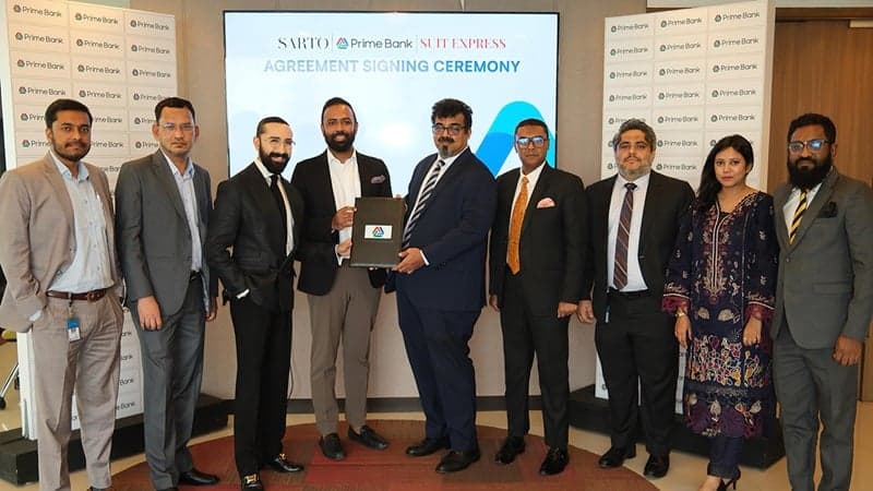 Prime Bank signs agreement with SARTO & SUIT EXPRESS