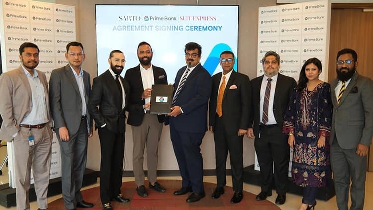 Prime Bank signs agreement with SARTO & SUIT EXPRESS