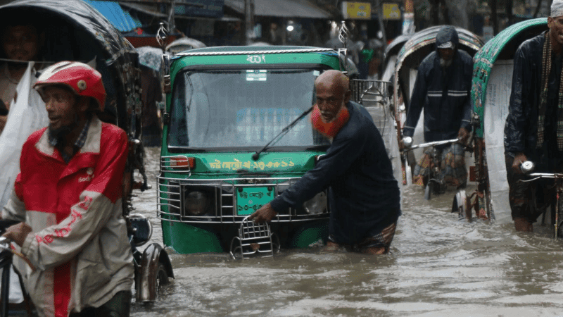 Highest rainfall in Chattogram in 42 years, crippling public life