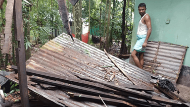 40-second tornado ravages 20 houses in Sonagazi