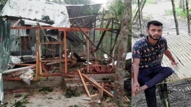 Youth killed as bomb blast destroys house in Shariatpur