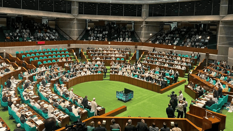 Parliament passes five ordinance bills of Interim Government