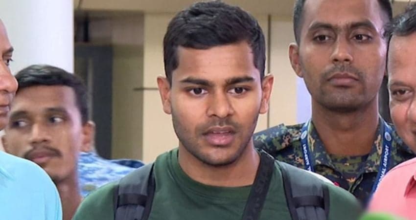 Shamit Shome arrives in Dhaka 