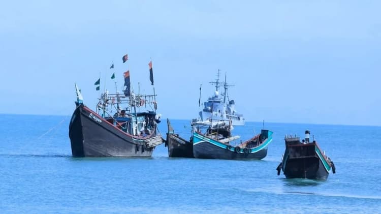 Arakan Army allegedly abducts 5 fishermen in Teknaf