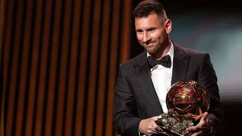 Messi wins his 8th Ballon d'Or, beating Haaland-Mbappe