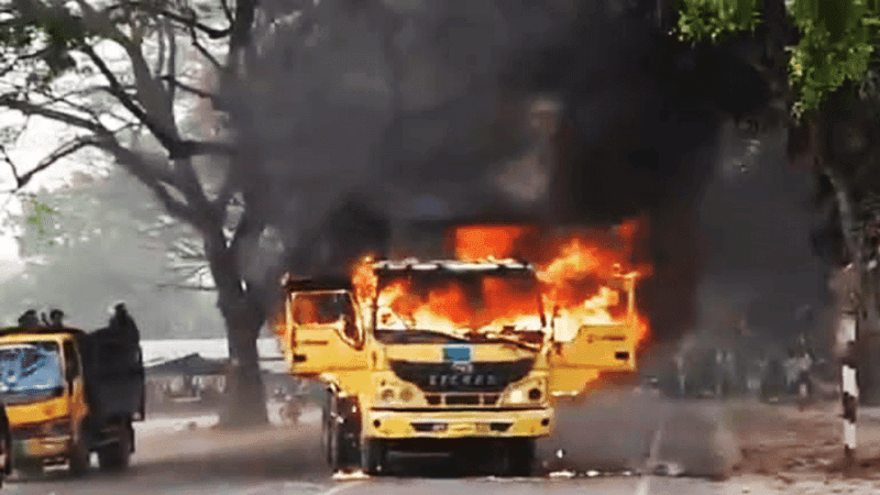 Father, son killed in truck accident in Rajshahi