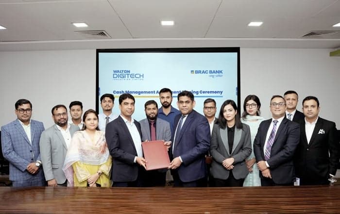 BRAC Bank to provide advanced cash management solutions to Walton Digi-Tech