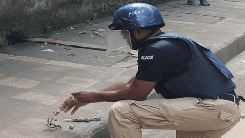 Explosive-like object recovered near Dhaka Alia Madrasa