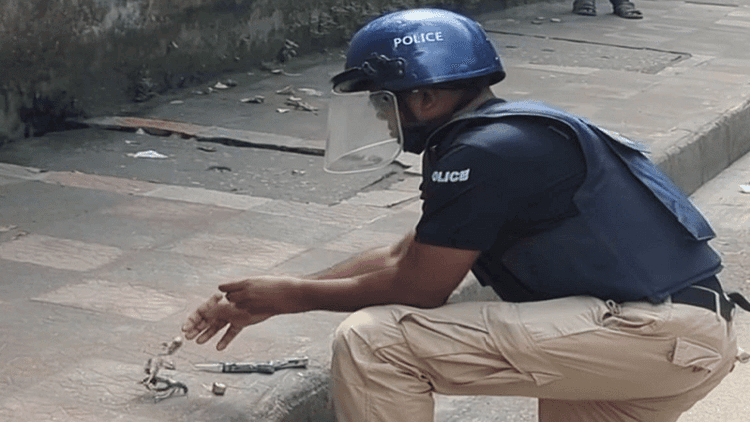 Explosive-like object recovered near Dhaka Alia Madrasa