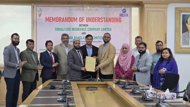 Sonali Life, MILVIK sign agreement to boost digital insurance services