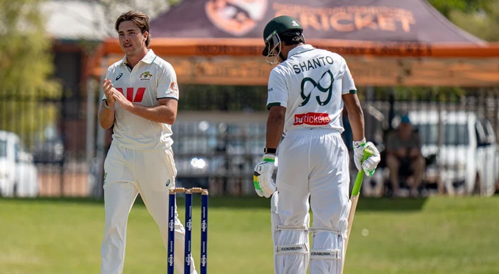 Bangladesh suffer heavy defeat in Warm-Up match against Australia XI
