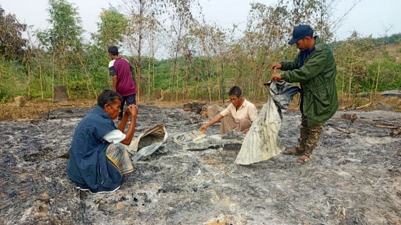 17 Tripura homes torched in Bandarban over land dispute