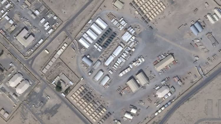 Iran claims drone strikes on two US military bases in Kuwait