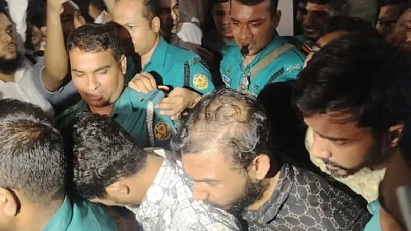 4 student leaders on 7-day remand in Gulshan extortion case