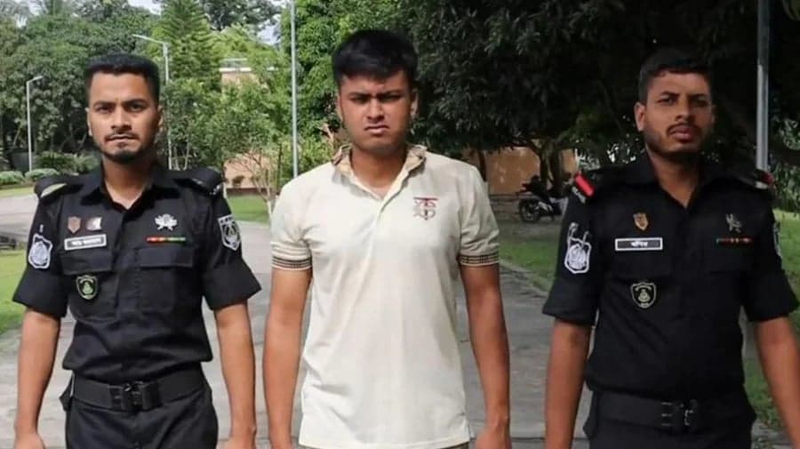 Asif arrested in murder case while visiting friends to celebrate new job