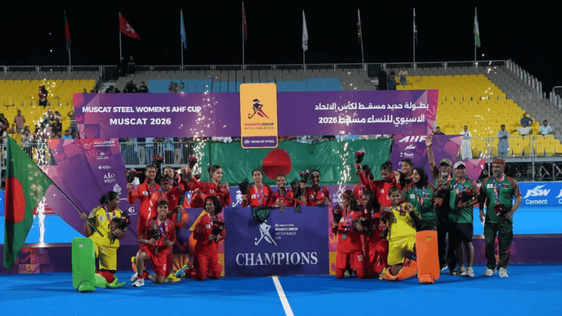 Bangladesh win Junior AHF Cup hockey title
