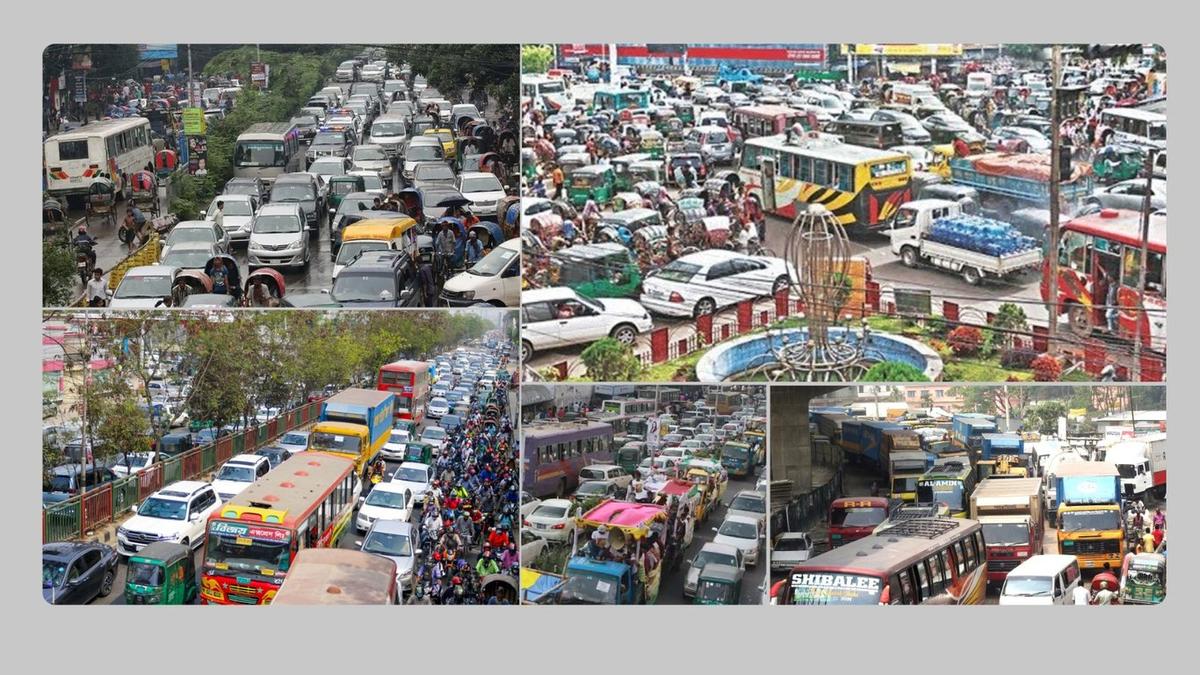 Dhaka Traffic restricts building smart Bangladesh