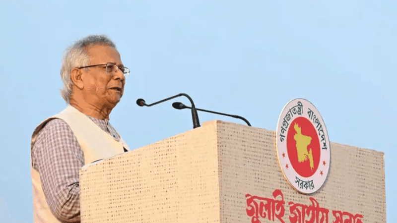Through the July Charter, we have moved to civilisation: Chief Adviser