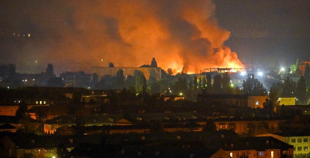 Russian missile strike on Kyiv kills 17