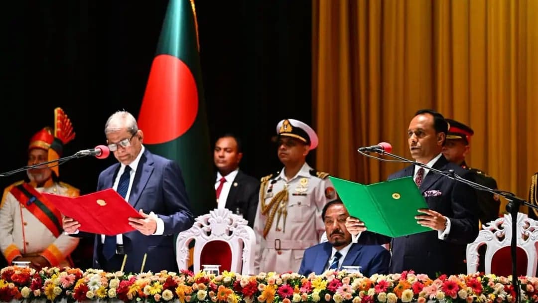 Mirza Fakhrul Islam Alamgir sworn in as 23rd President of Bangladesh