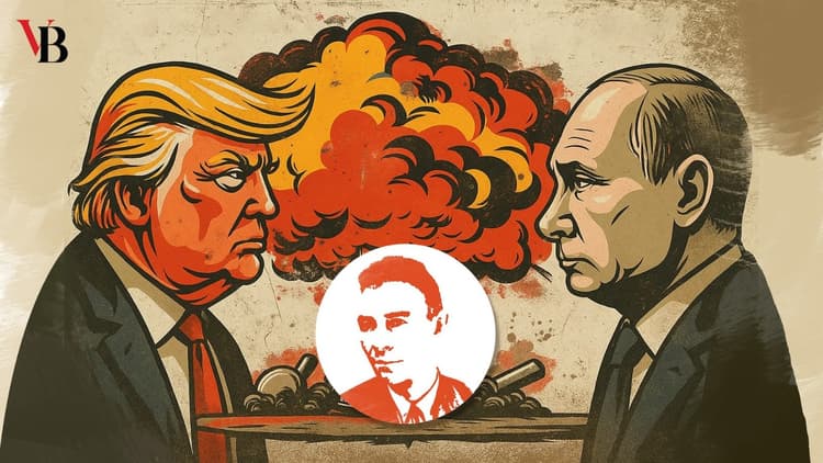 The Russo-American nuclear war and an Oppenheimer