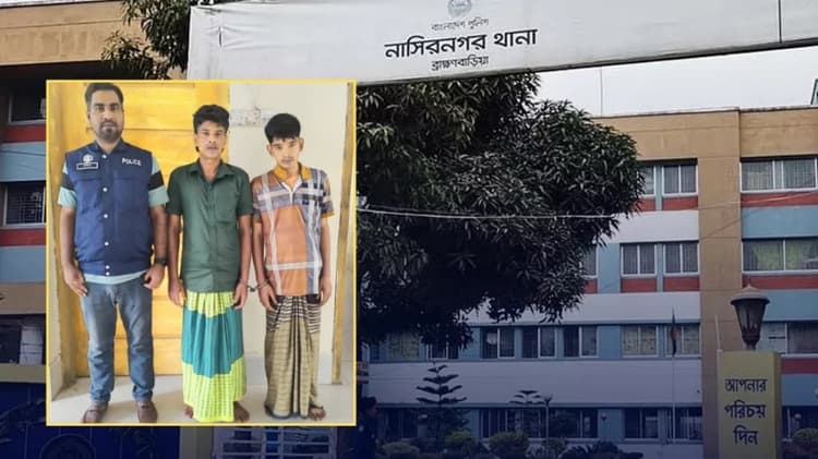 Helpless mother hands over two drug-addicted sons to police in Brahmanbaria