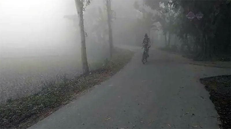 Mild cold wave sweeps across 22 districts
