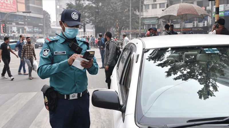 DMP files 2,550 cases in two-day traffic violation drive