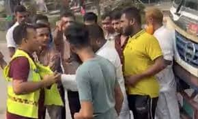 Bus driver assaults police officer over illegal parking fine in Gazipur