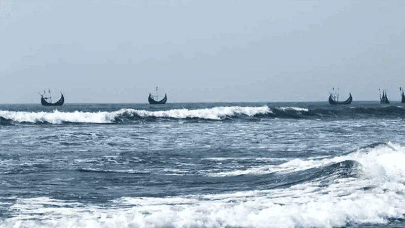 Indication of low pressure forming in Bay of Bengal within 24 hours
