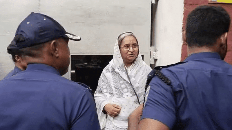 Dipu Moni returns to jail after bidding final farewell to husband