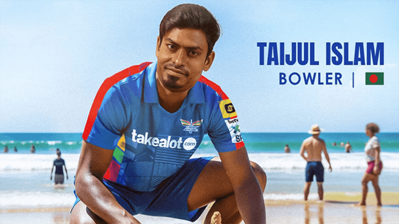 Taijul becomes first Bangladeshi to be picked in SA20
