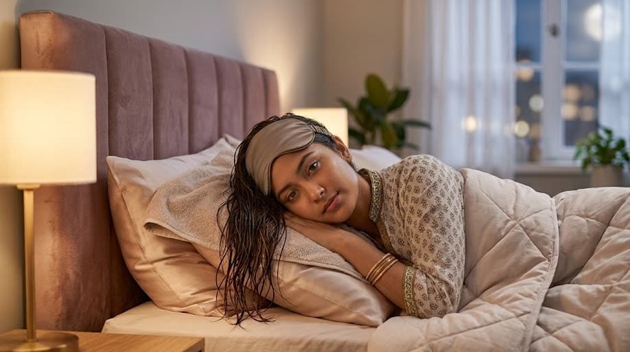 Does sleeping with wet hair really cause a cold?