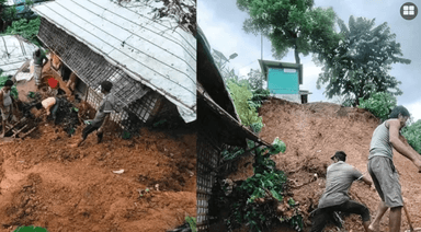 8 killed including women, children in landslides at Ukhiya Rohingya Camp