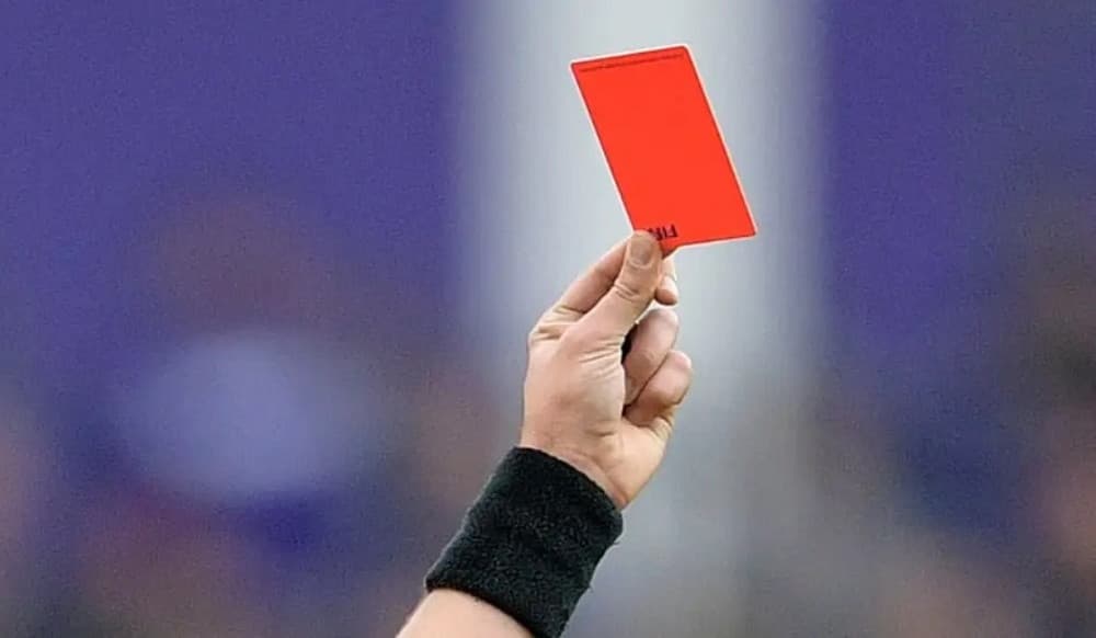 24 red cards in a football match in France
