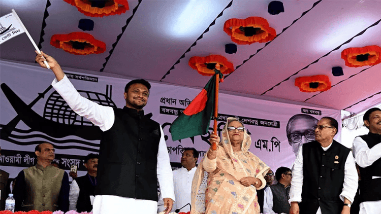 Shakib Al Hasan to join Sheikh Hasina's virtual press conference