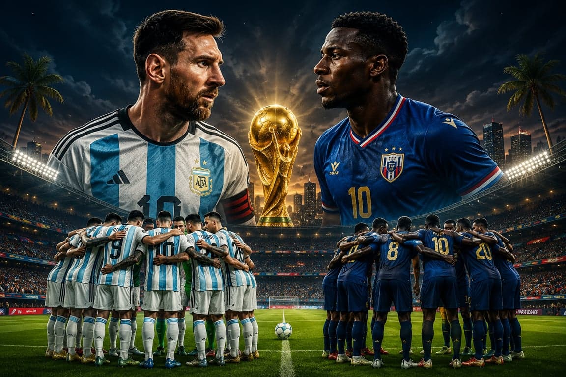 Messi's Argentina face Cape Verde in Miami to move one step closer to WC glory