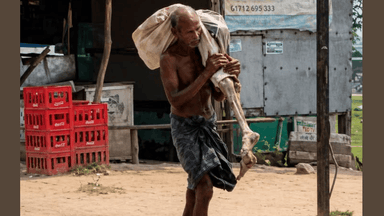 Man brings dead sister’s skeleton to grameen bank to withdraw money
