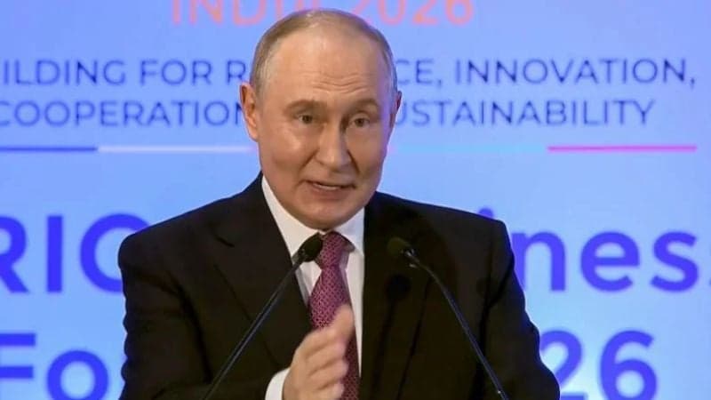 BRICS accounts for over 40% of global GDP, G7 for 29%: Putin