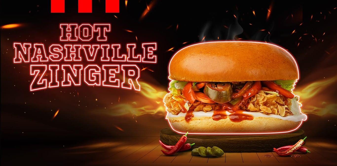 Introducing Spicy and Bold: KFC Nashville Zinger