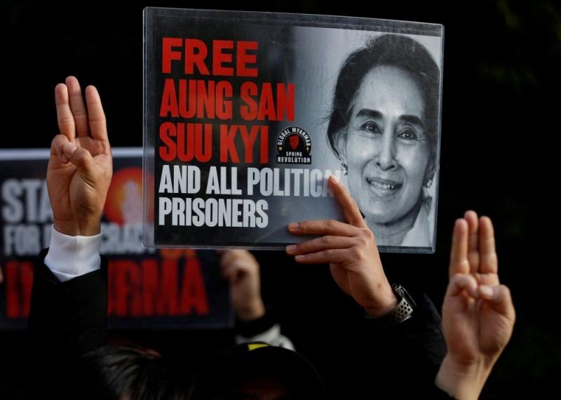Myanmar's ex-leader Suu Kyi
