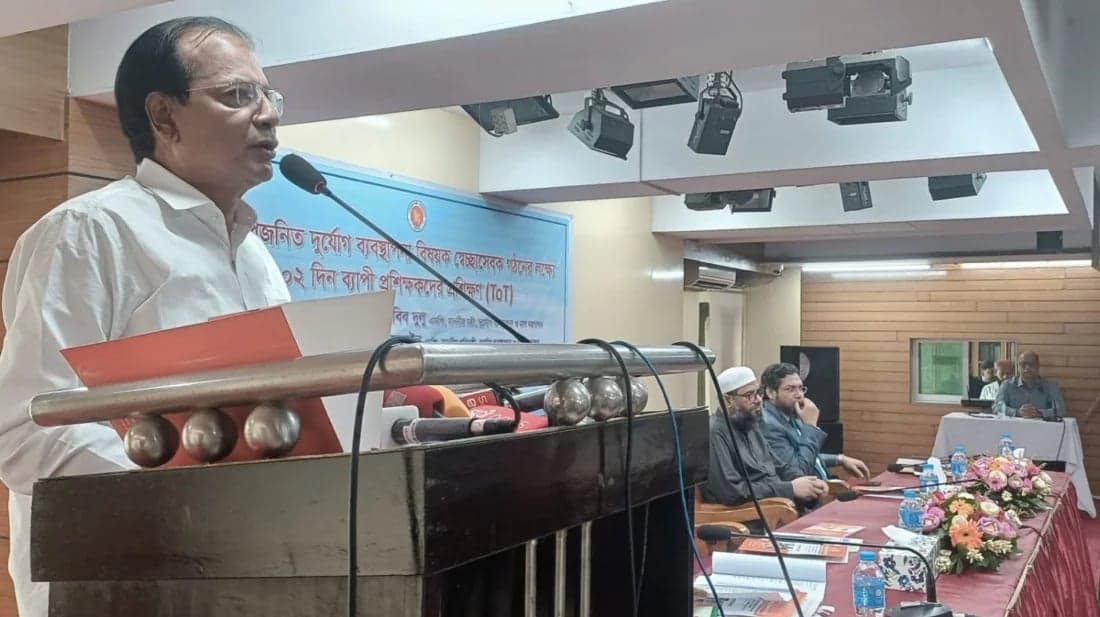 Earthquakes strike without warning, preparedness must come first: Relief Minister