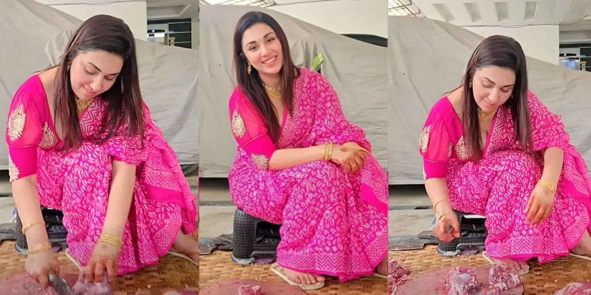 Apu Biswas wins hearts in traditional Eid-ul-Azha appearance