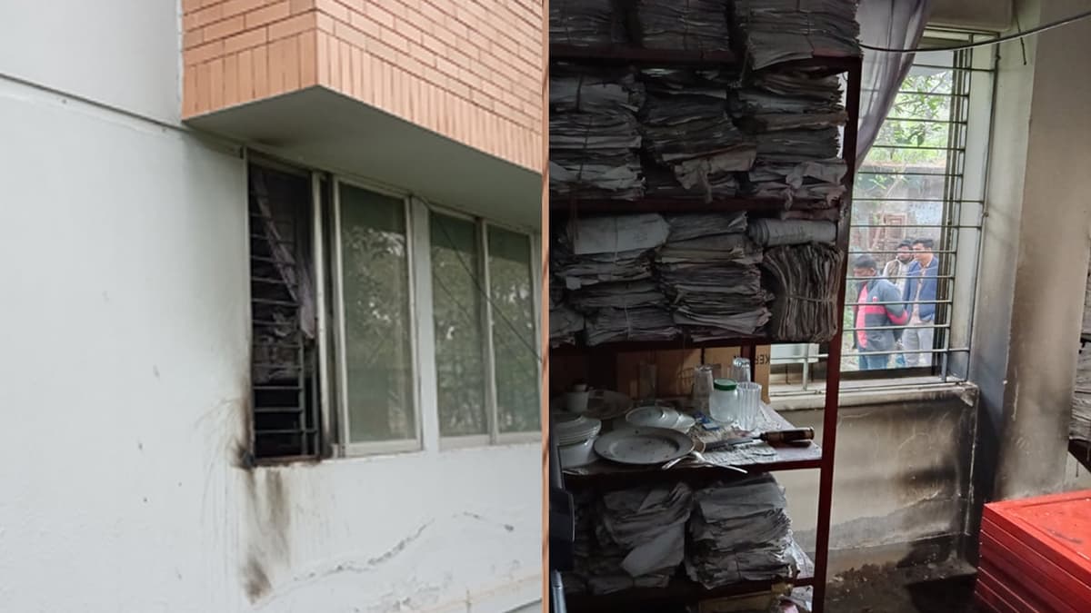 Kushtia district election office set on fire