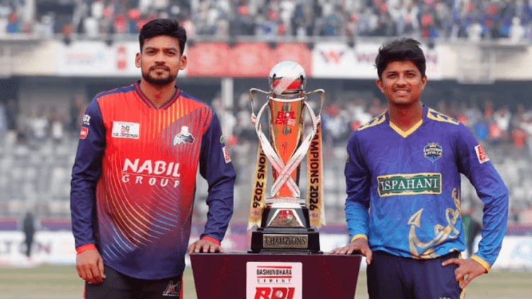 BPL’s royal trophy in Mirpur by helicopter